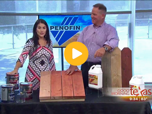 Penofin Featured on Good Morning Texas with Alanna Sarabia and Lou Manfredini